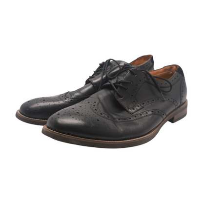 Black Lace-Up Dress Shoes