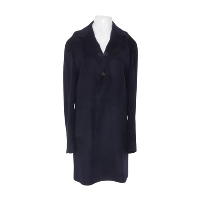 Navy Solid 100% Cashmere Suit Jacket