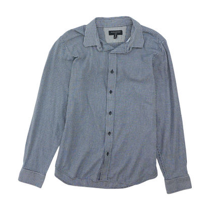 Multi Houndstooth Long Sleeve Button Down