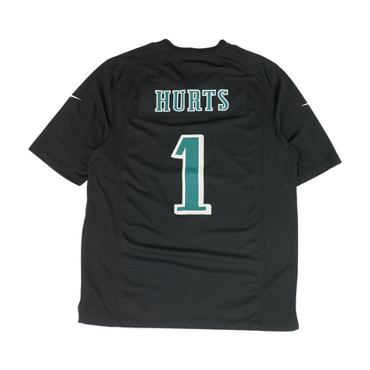 Men's Black Philadelphia Eagles Short Sleeve Jersey