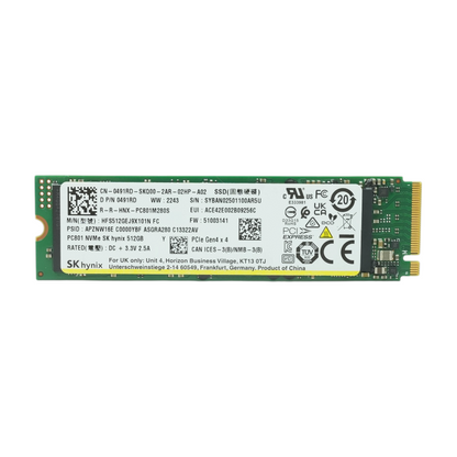 512GB Internal SSD