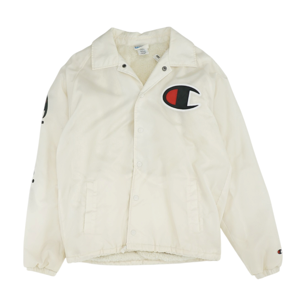 Beige Solid Jacket