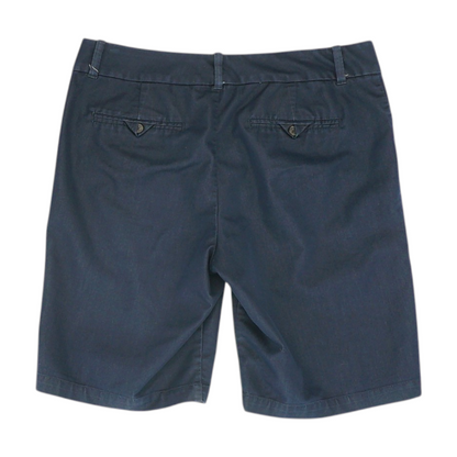 Navy Solid Chino Shorts