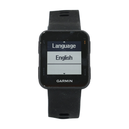 32mm Approach S10 Black Smartwatch Black Band M/L