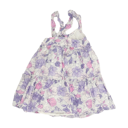 Purple Floral Dress