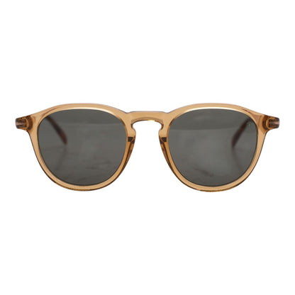 Gold Gygot Round Sunglasses