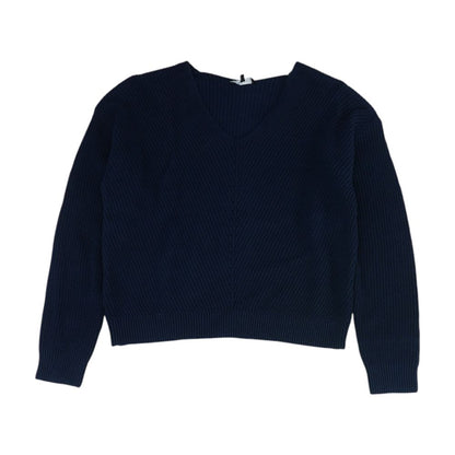 Navy V-Neck Sweater