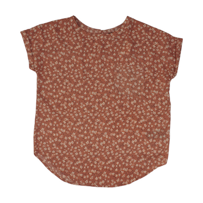 Pink Floral Blouse