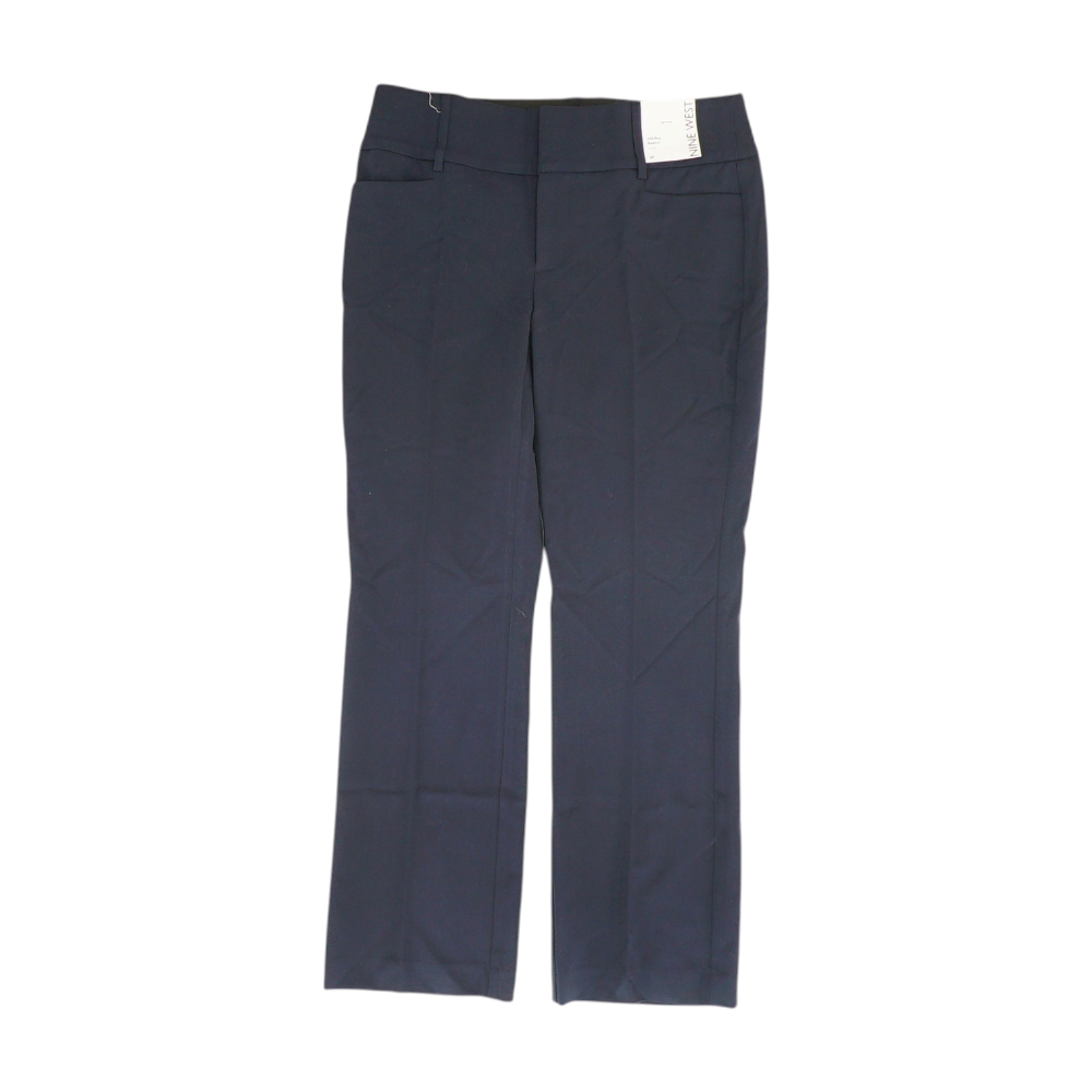 Navy Petite Bootcut Pants