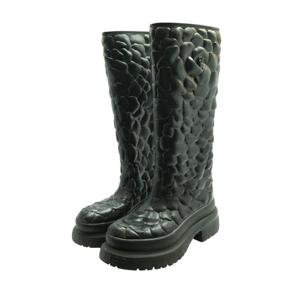 Black Valentino Atelier 03 Rose Edition Rubber Boot