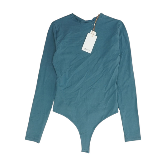 Blue Bodysuit Blouse