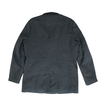 Gray Herringbone Coat