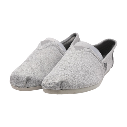Gray Slip-On Flats