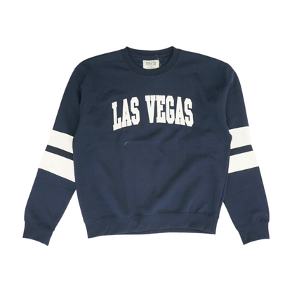 Navy Solid Sweatshirt Pullover