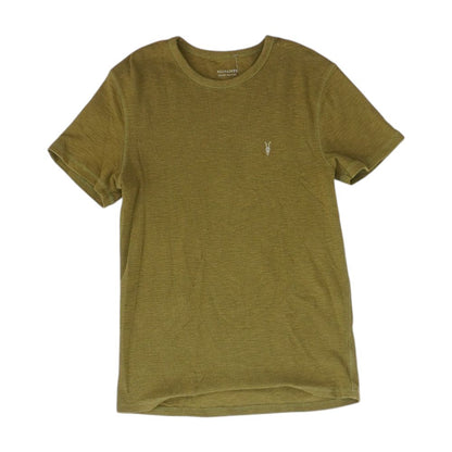 Brown Solid Crewneck T-Shirt