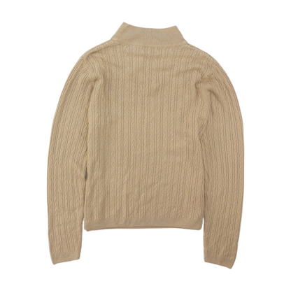 Beige Pullover Sweater