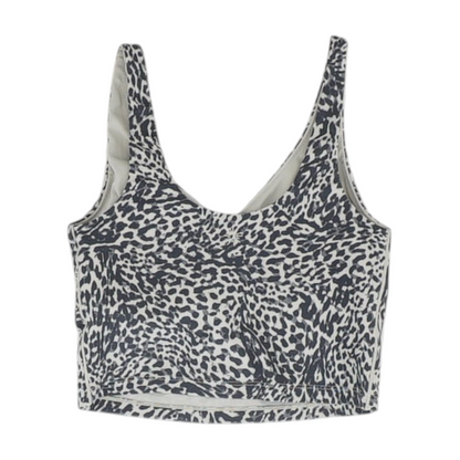 Black Animal Print Sports Bra
