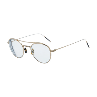 Gold OV15767 Round Prescription Eyewear
