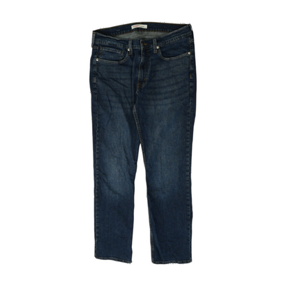 Navy Straight Jeans