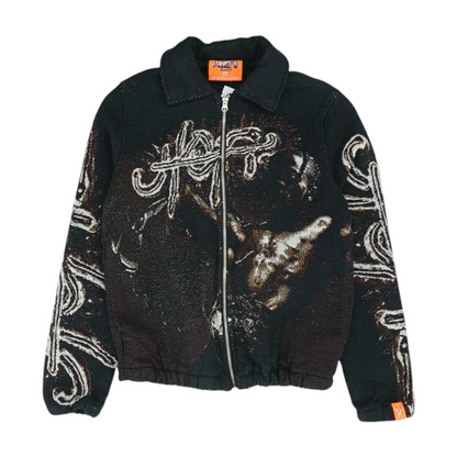 Black Abstract Jacket