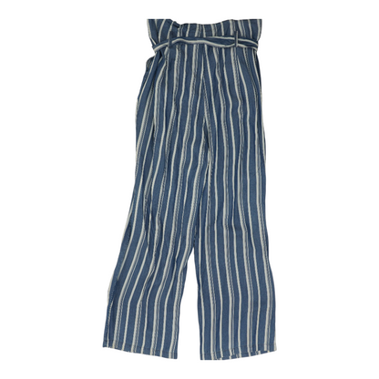 Blue Striped Dress Pants
