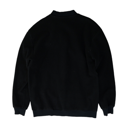 Black Solid Active Jacket