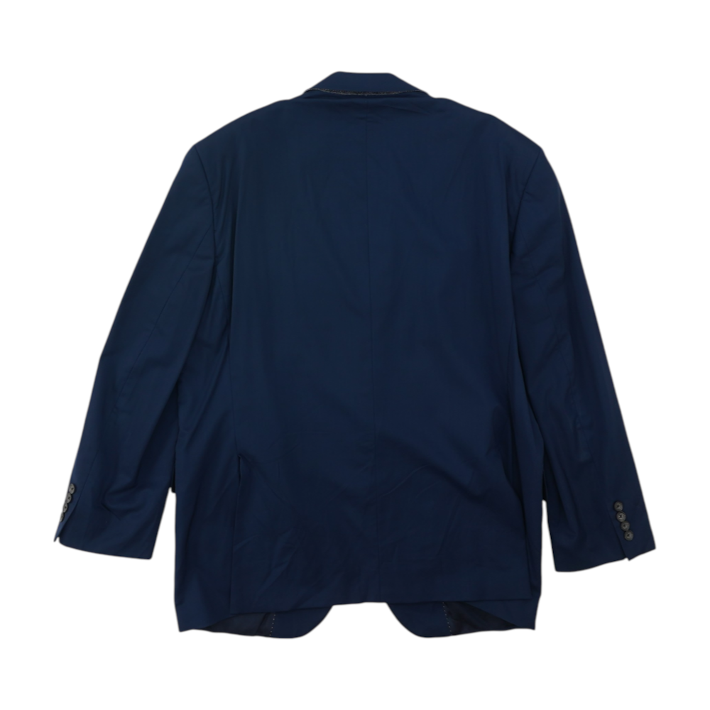 Navy Solid Suit Jacket