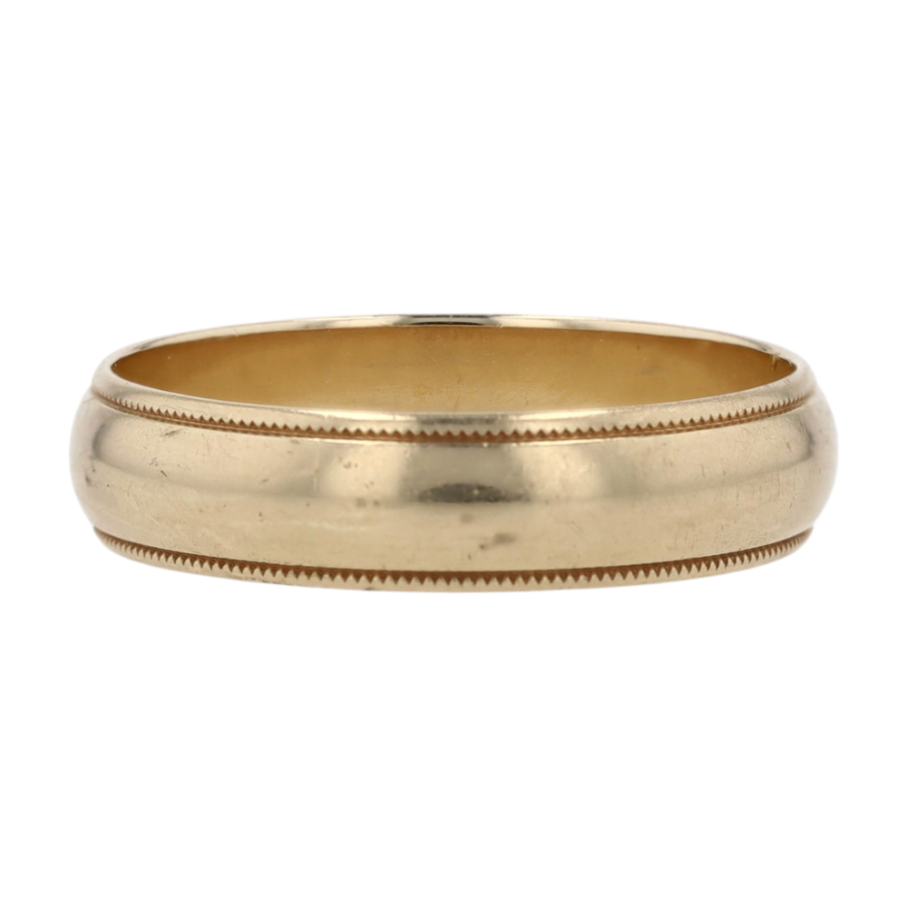 14K Yellow Gold Band