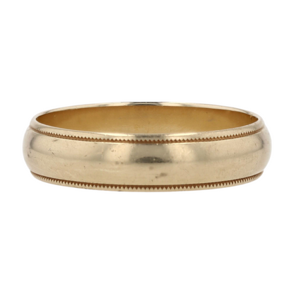 14K Yellow Gold Band