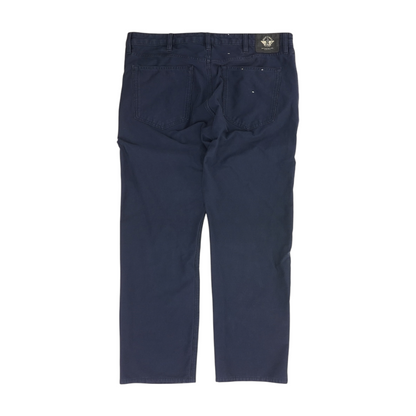 Navy Straight Jeans