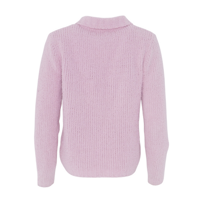 Pink Cardigan Sweater