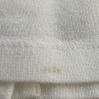 White Solid Short Sleeve Blouse