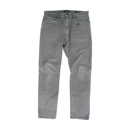 Gray Straight Jeans