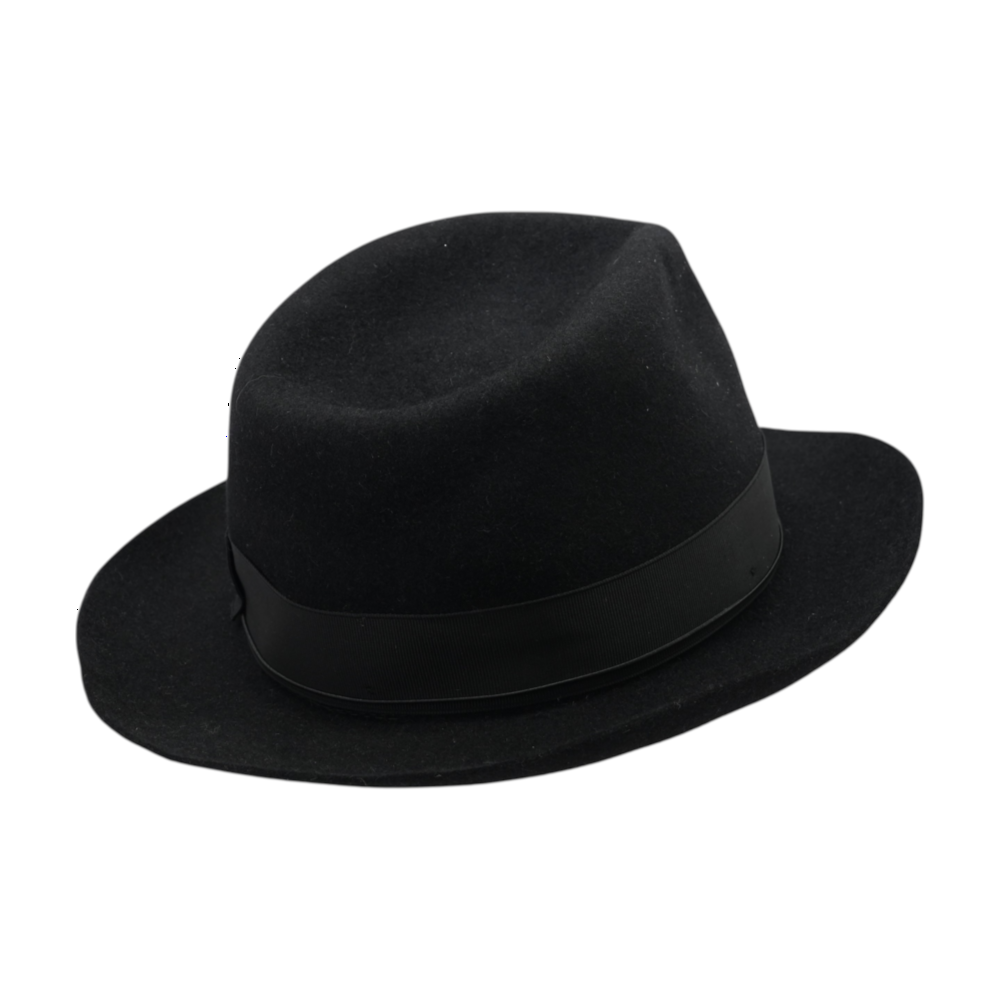 Borsalino Black Misc. Hat – Image 3