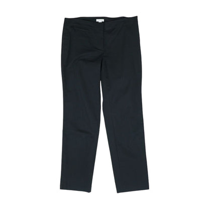 Black Solid Chino Pants