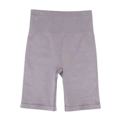 Mauve Solid Active Shorts