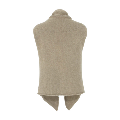 Tan Vest Sweater