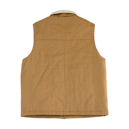 Brown Solid Vest