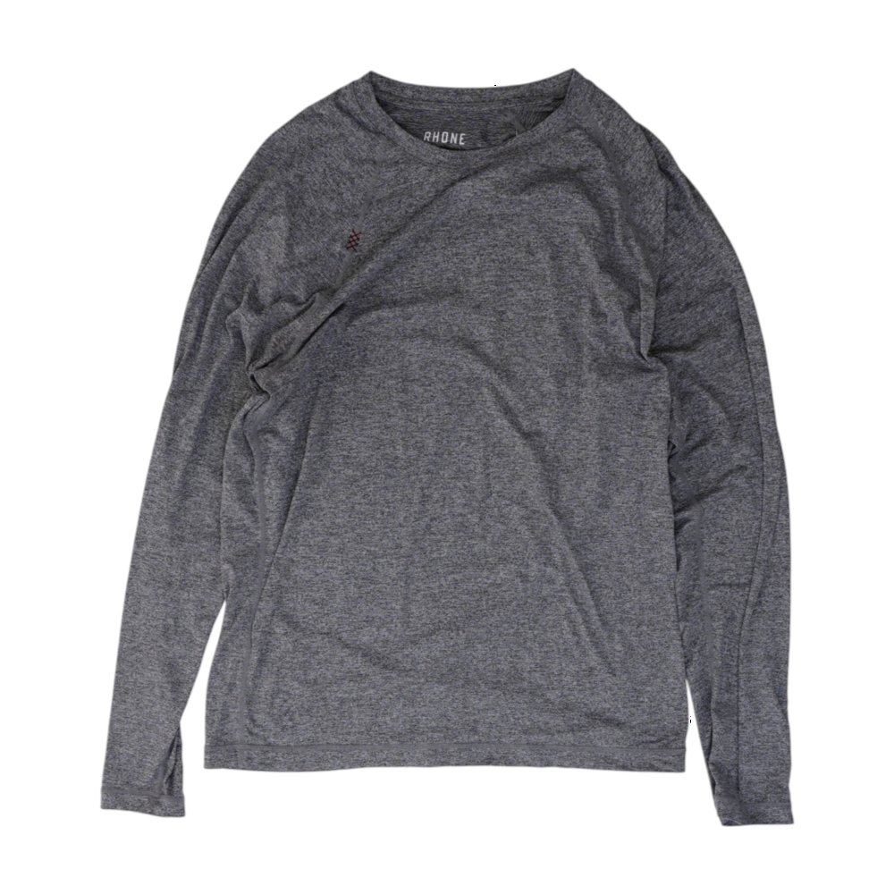 Gray Solid Active T-Shirt