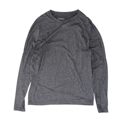 Gray Solid Active T-Shirt
