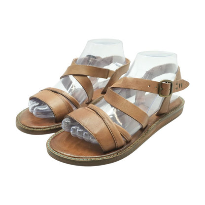 Brown Flat Sandals