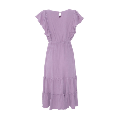 Purple Midi Dress
