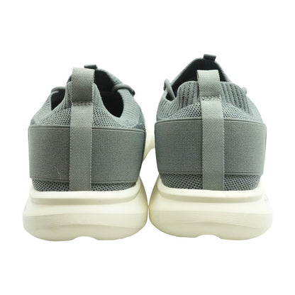 Gray Lace Up Casual Shoes