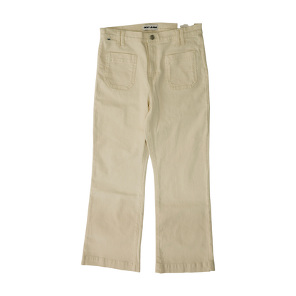 Cream Relaxed Jeans