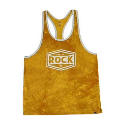Mustard Abstract Active T-Shirt