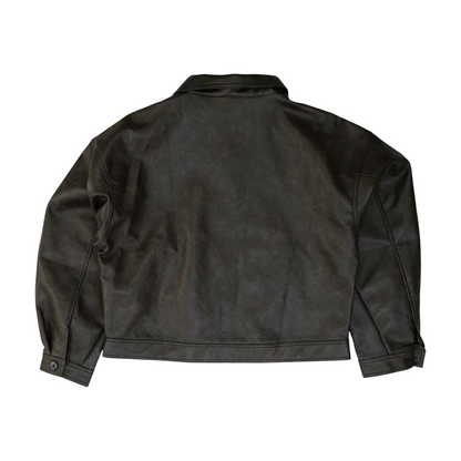 Brown Solid Jacket