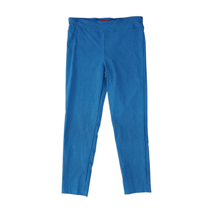 Blue Casual Tapered Pants
