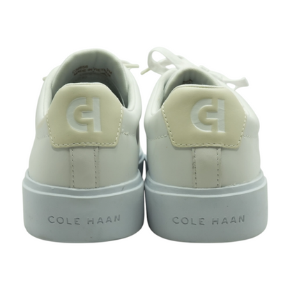 White Lace-Up Casual Shoes