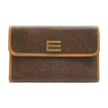 Paisley Jacquard Canvas Etro Wallet