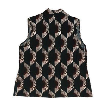 Black Print Blouse